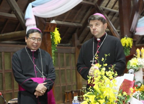 giao phan ban me thuot chao don duc tong giam muc marek zalewski - Giáo phận Ban Mê Thuột chào đón Đức Tổng Giám mục Marek Zalewski