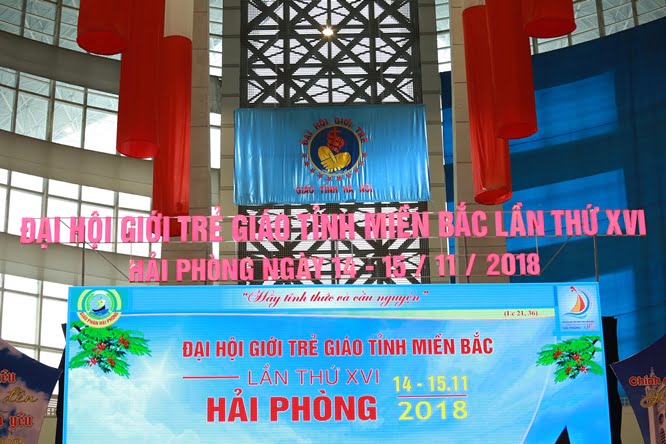 hdv 8664 - Đại hội Giới trẻ giáo tỉnh Miền Bắc lần thứ XVI: Nghi thức khai mạc