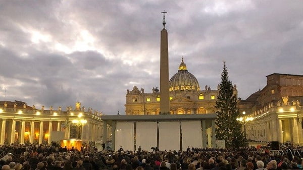 vatican khanh thanh hang da lam tu cat 1 - Vatican khánh thành hang đá làm từ cát