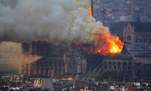 Cháy lớn tại Nhà thờ Đức Bà Paris chay lon tai nha tho duc ba paris - Cháy lớn tại Nhà thờ Đức Bà Paris