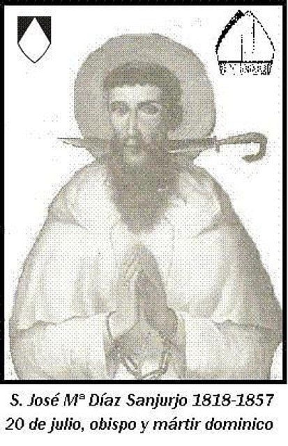 Thánh Giuse DIAZ SANJURJO AN, Giám mục dòng Đaminh (1818-1857)