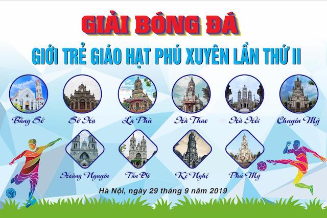 16382 phu xuyen1 - Khai mạc giải bóng đá giới trẻ Giáo hạt Phú Xuyên lần II năm 2019