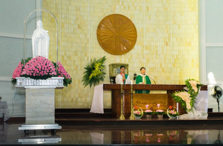 01102019 112634 3 750x491 - Giáo xứ Phú Bình: Mừng bổn mạng Đoàn Thiếu Nhi Thánh Thể