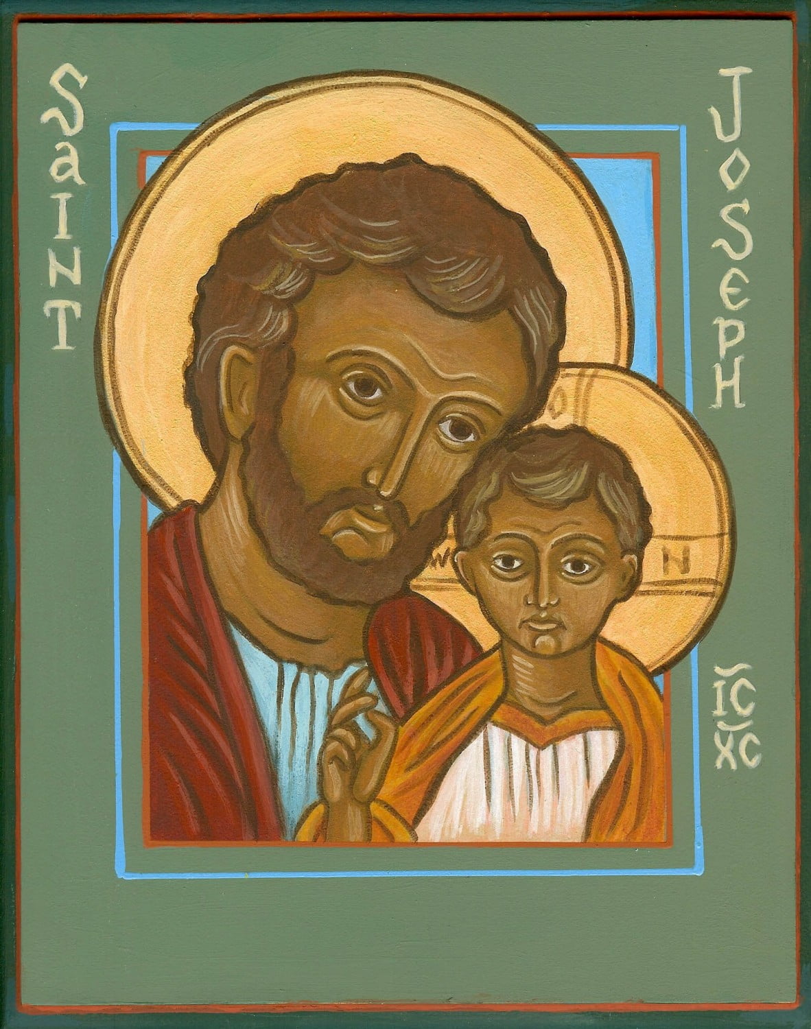 jesus and st joseph - Nhận xét tổng quát về Thánh Giuse trong Kinh Thánh