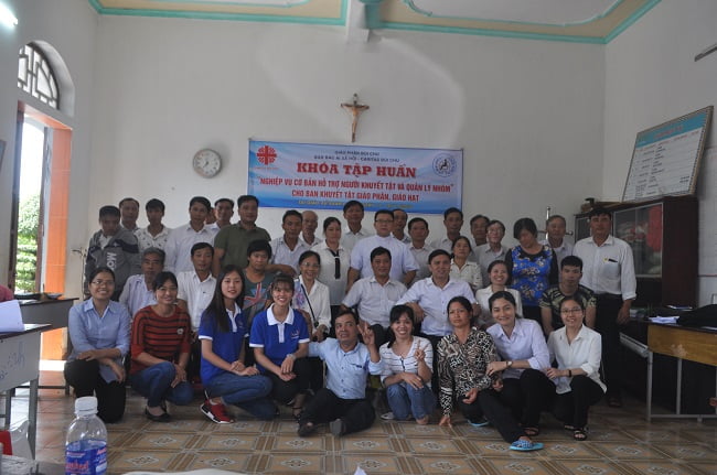 dsc 3467 - Ban khuyết tật Caritas Bùi Chu tập huấn