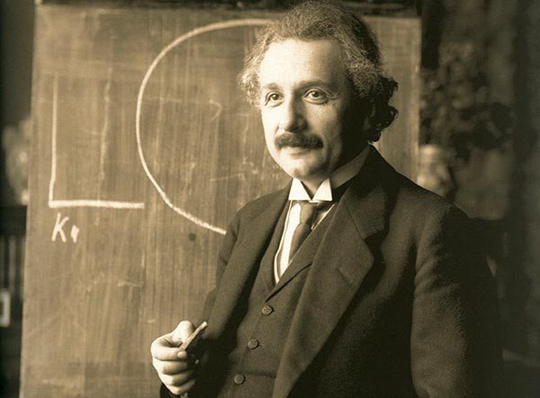 albert einstein - Tiền đề của sự đối ngẫu 2 mặt