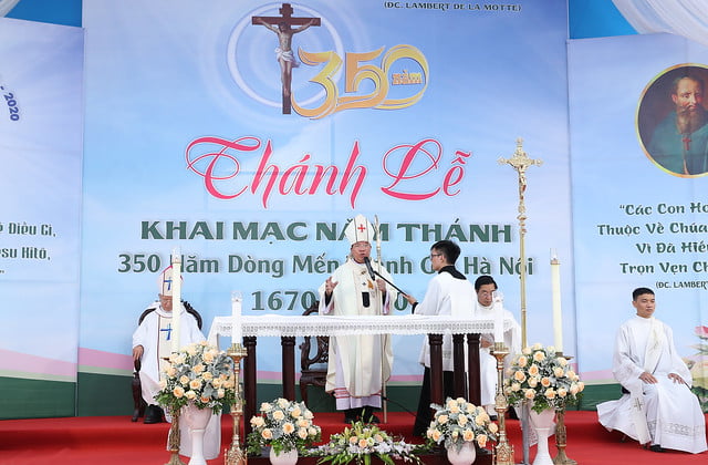 16080 nam thanh 10 - Dòng Mến Thánh Giá Hà Nội khai mạc Năm Thánh mừng 350 năm hồng ân