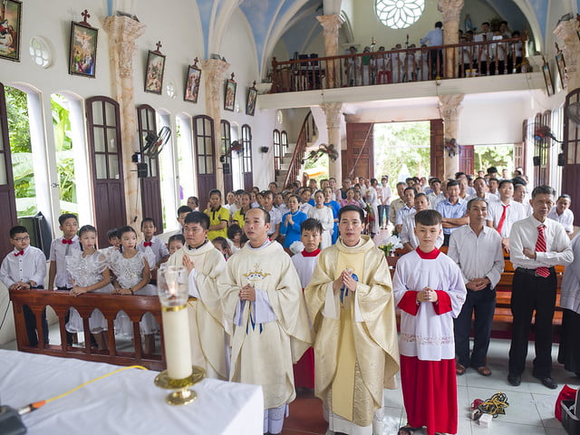 16110 hoa tran 7 - Giáo họ Hoà Trần mừng thánh lễ Đức Maria Trinh Nữ Vương quan thày