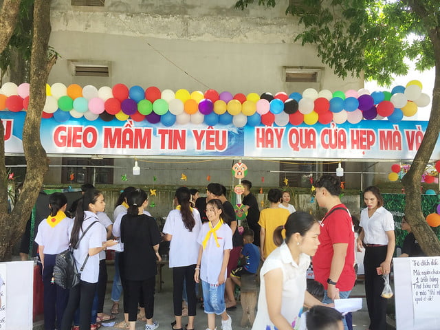 16218 hoi cho 7 - Giáo xứ Nam Dư: Thiếu nhi vui đón hội chợ 2019