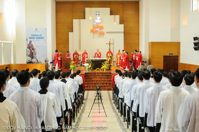 16277 khai giang 7 - Đại Chủng Viện Thánh Giuse Hà Nội khai giảng năm học mới 2019 - 2020
