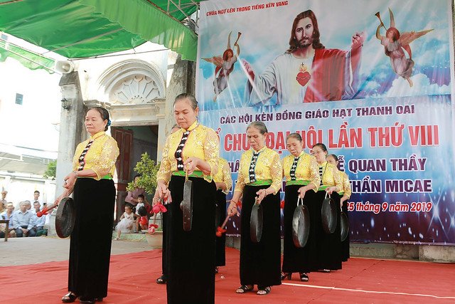 16352 dai hoi ken 1 - Đại hội Kèn đồng giáo hạt Thanh Oai lần thứ VIII