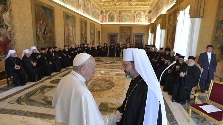 dtc gap cac giam muc cong giao dong phuong ucraina vatican media 750x422 - ĐTC gặp các Giám mục Công giáo Đông phương Ucraina