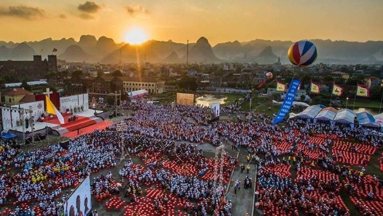 dai hoi gioi tre giao tinh ha noi 2019 bui chu 3 750x422 - Đại hội giới trẻ giáo tỉnh Hà Nội: 20 ngàn bạn trẻ sẽ về nguồn
